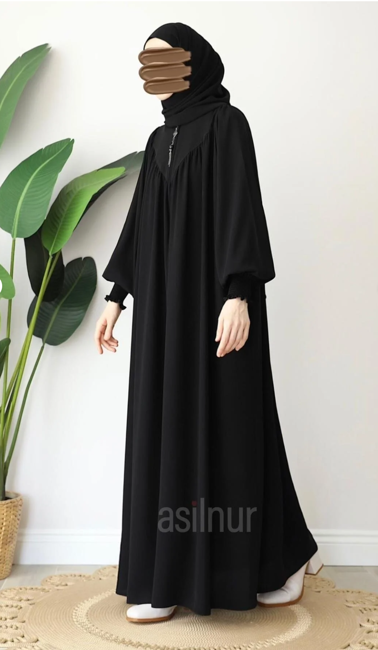 ASİLNUR مجموعة شال Elif Ferace مع هدية