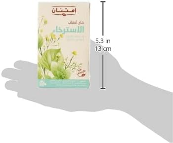 Imtenan Relaxing herbal tea 18 filters / شاي أعشاب للاسترخاء من امتنان 18 فتلة.