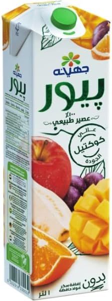 Juhayna pure cocktail juice, 1 liter / عصير كوكتيل نقي من جهينة - 1 لتر