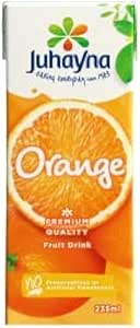 Juhayna Classic Orange Juice, 235 ml - Packaging May Vary / جهينة عصير كلاسيك برتقال، 235 مل - قد يختلف التغليف