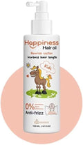 Happiness baby Hair Oil with Natural Oils 120 ml / زيت شعر الأطفال بالزيوت الطبيعية من هابينيس، 120 مل