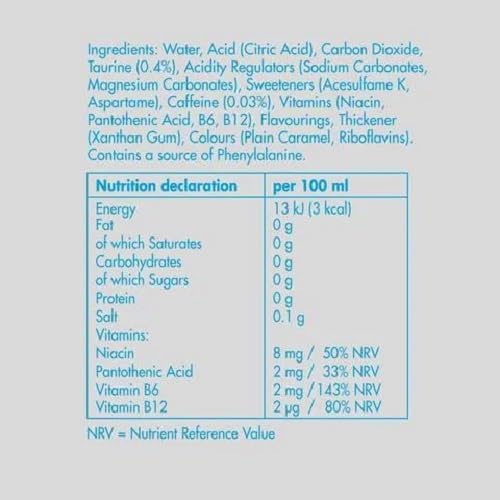 Red Bull Energy Drink, Sugar Free, 250ml (4 pack) / مشروب الطاقة من ريد بول، خالي من السكر، 250 مل (4 عبوات)