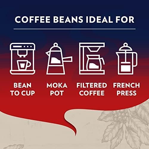 Lavazza ground coffee blend, crema e gusto classico, arabica & robusta - dark roast, 250 g / مزيج بن مطحون من لافازا، كريما اي جوستو كلاسيكو، ارابيكا وروبوستا - تحميص داكن، 250 جرام، أرض، علبة