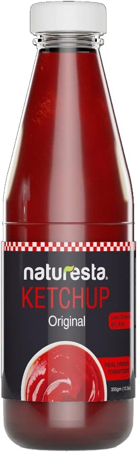 NATURESTA - Ketchup, Original, 355g / كاتشب اصلي 355 جرام من ناتشورستا (صلصات دايت)
