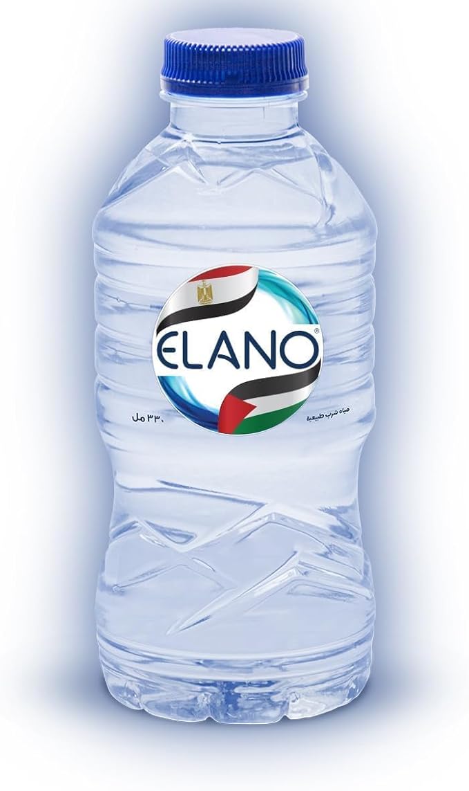Elano water 330ml - 20 Pieces / مياه شرب من ايلانو سعة 330 مل - 20 قطعة، 330.0 ملليلتر