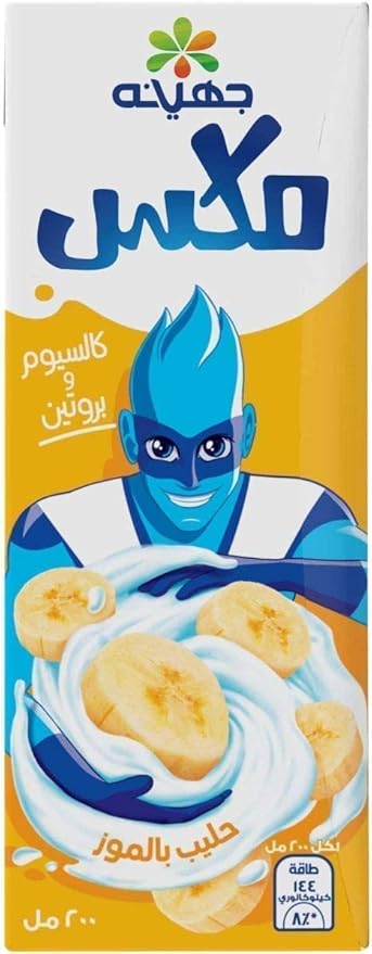 Juhayna Mix Banana Juice 200 ml / جهينة عصير مكس بالموز - 200 مل