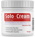 Solo-Cream Protective Soothing  – (125 gm) / كريم حماية وتهدئة لبشرة الأطفال والبالغين يحتوي على أكسيد الزنك وصبار الألوفيرا وزيت الزيتون وفيتامين اي لتهدئة وحماية وترطيب البشرة الجافة أو المتهيجة، بوزن 125 جم من سولو كريم