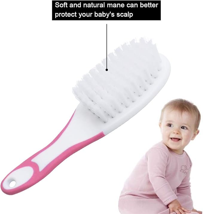 Baby Nail Care - Care Kit Nail Clippers Hairbrush / العناية بأظافر الطفل - مجموعة العناية بالطفل ومجموعة التنظيف للتنظيف الشخصي اليومي للرضع، مجموعة مانيكير حديثي الولادة، مجموعة العناية بصحة الطفل، مقص أظافر، فرشاة شعر.