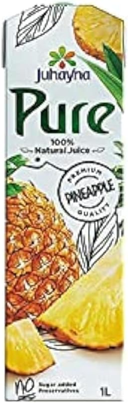 Juhayna pure pineapple juice - 1 liter / عصير اناناس نقي من جهينة - 1 لتر