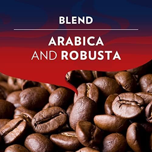 Lavazza ground coffee blend, crema e gusto classico, arabica & robusta - dark roast, 250 g / مزيج بن مطحون من لافازا، كريما اي جوستو كلاسيكو، ارابيكا وروبوستا - تحميص داكن، 250 جرام، أرض، علبة