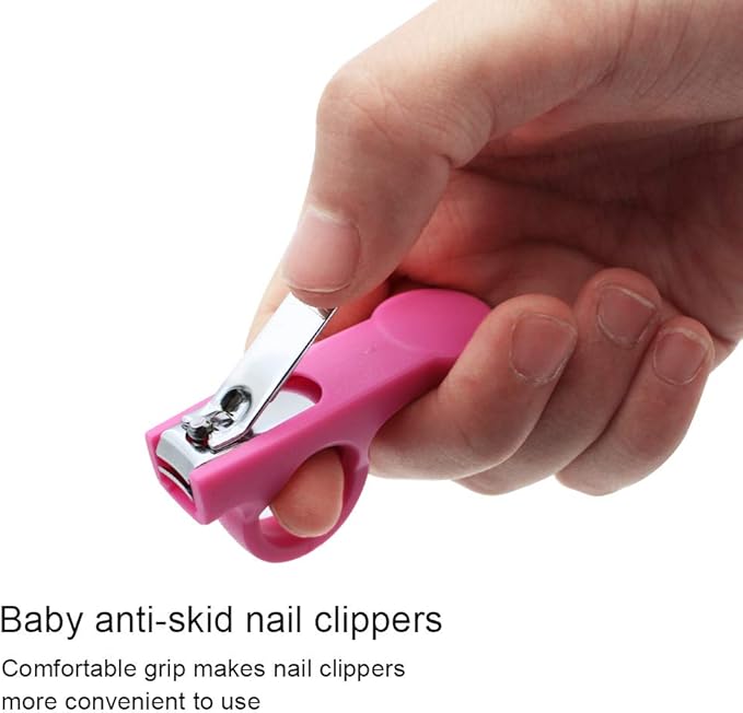 Baby Nail Care - Care Kit Nail Clippers Hairbrush / العناية بأظافر الطفل - مجموعة العناية بالطفل ومجموعة التنظيف للتنظيف الشخصي اليومي للرضع، مجموعة مانيكير حديثي الولادة، مجموعة العناية بصحة الطفل، مقص أظافر، فرشاة شعر.