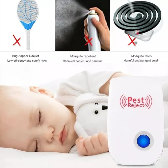 طارد حشرات بالموجات فوق الصوتية برو لطرد الفئران والعنكبوت والحشرات (المملكة المتحدة)