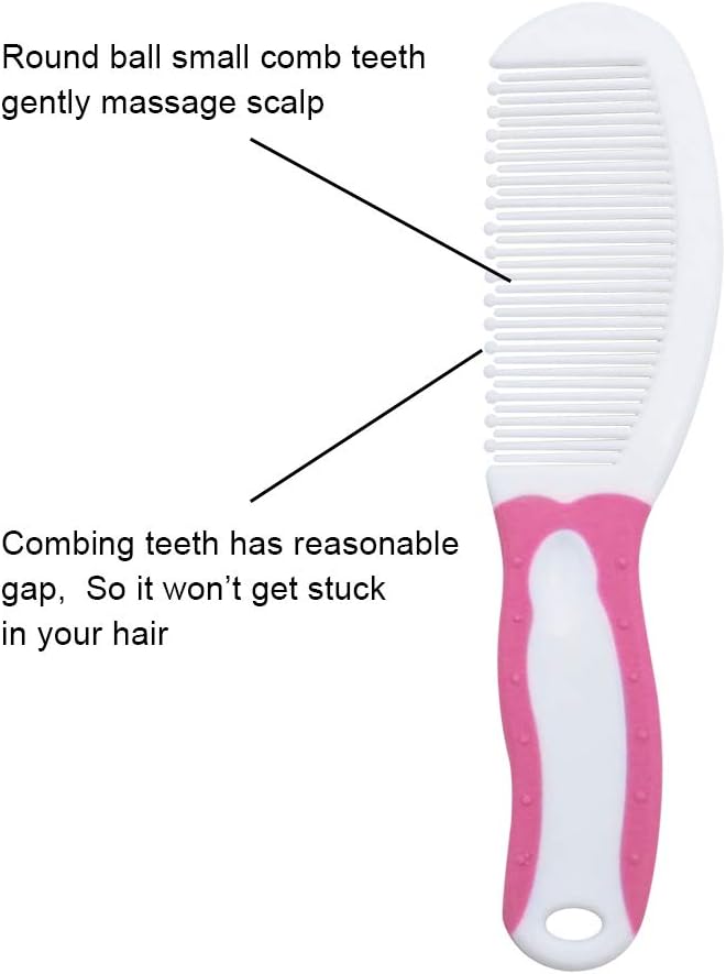 Baby Nail Care - Care Kit Nail Clippers Hairbrush / العناية بأظافر الطفل - مجموعة العناية بالطفل ومجموعة التنظيف للتنظيف الشخصي اليومي للرضع، مجموعة مانيكير حديثي الولادة، مجموعة العناية بصحة الطفل، مقص أظافر، فرشاة شعر.