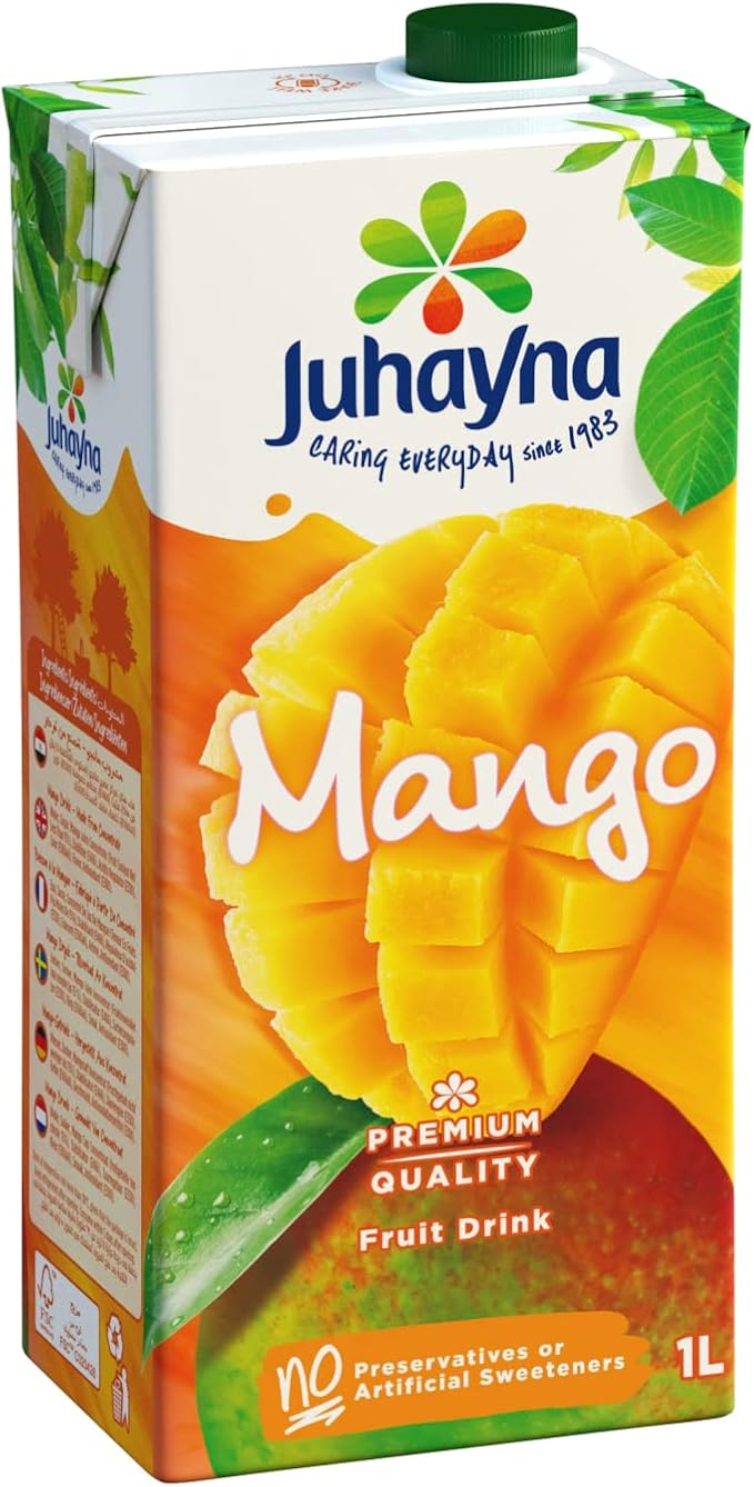 Juhayna Classics Juice Mango 1 Liter / جهاينا عصير مانجو من كلاسيكس، 1 لتر