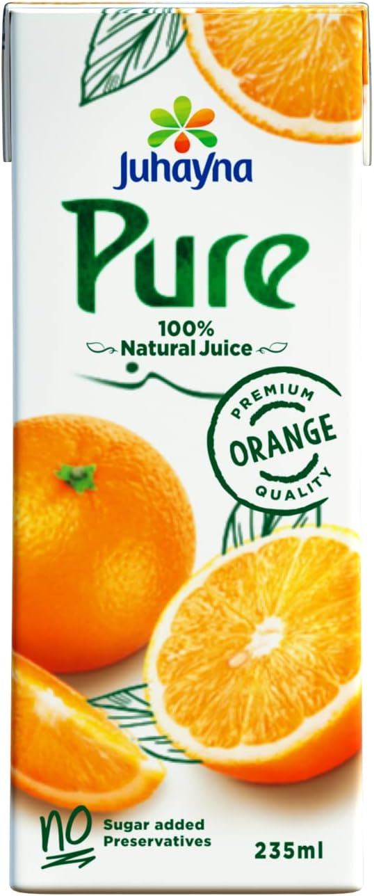 Juhayna Pure Orange Juice -235 ml / جهينة بيور عصير برتقال 235 مل