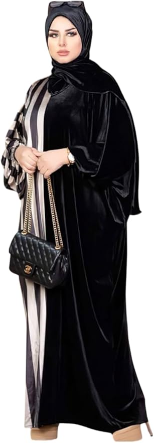 Women's Drop – Stylish Wide Hijab Drop with Modern Touch for Going Out and Prayer / إسدال حريمي – إسدال أنيق واسع للمحجبات بلمسة عصرية يناسب الخروج والصلاة