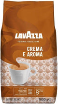 Lavazza Crema E Aroma Coffee Beans - 1kg / حبوب قهوة كريما اي اروما 1 كجم من لافازا، الحبة الكاملة، كيس