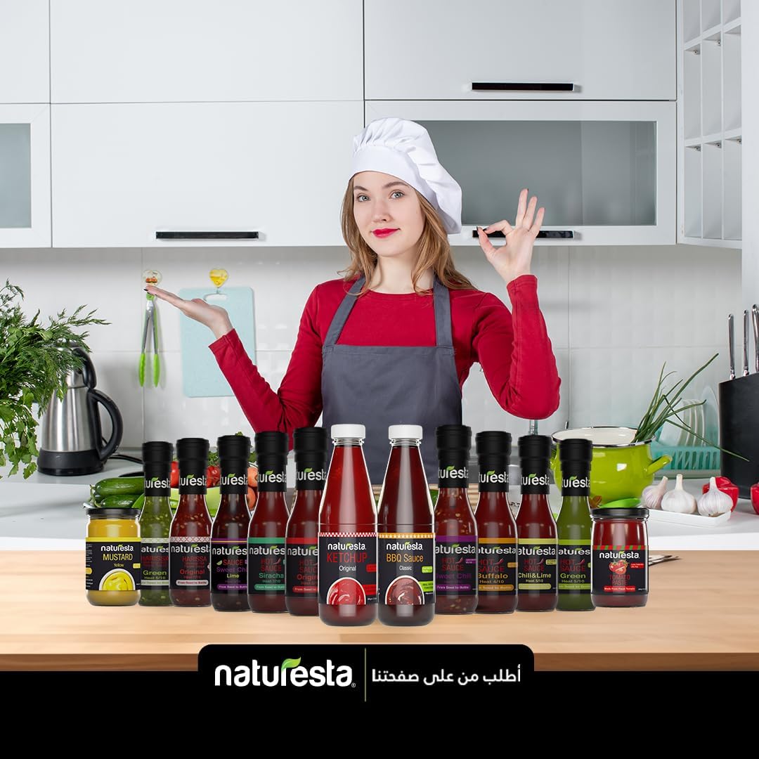 NATURESTA - Ketchup, Original, 355g / كاتشب اصلي 355 جرام من ناتشورستا (صلصات دايت)