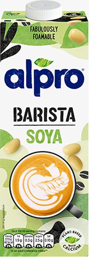 Alpro barista soya for professionals - 1l / حليب صويا باريستا من البرو للمحترفين- 1 لتر