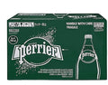Perrier Natural Sparkling Water Glass Bottel 24330 ML / بيرير - زجاجة مياه طبيعية فوارة ٢٤ * ٣٣٠ مل