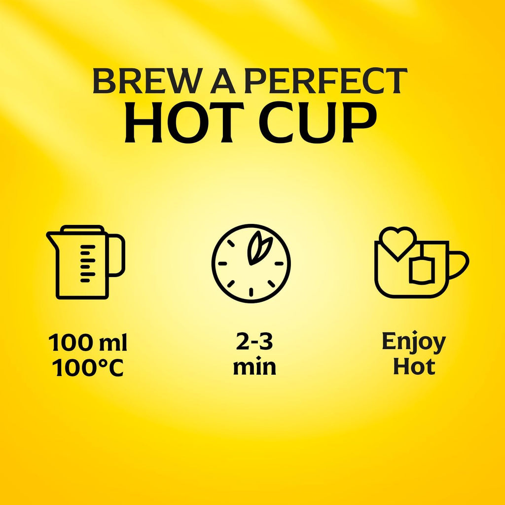 Lipton Black Tea With Sun Dried Tea Leaves, Loose, For A Rich Natural Taste, 100g / شاي اسود داست ليبل من ليبتون - 100 جرام