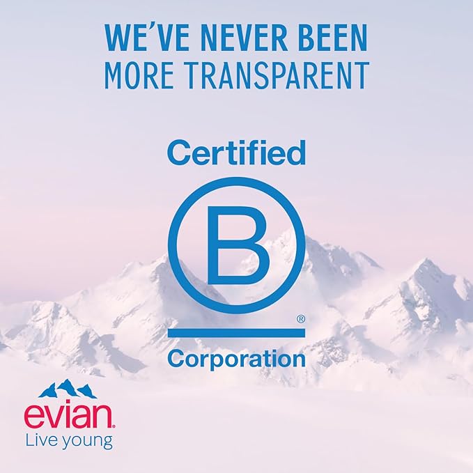 Evian Natural Mineral Water 500 Ml, Pack Of 6 / مجموعة عبوات ماء معدني طبيعي برومو سعة 500 ملليلتر مكونة من 6 قطع ايفيان 3000