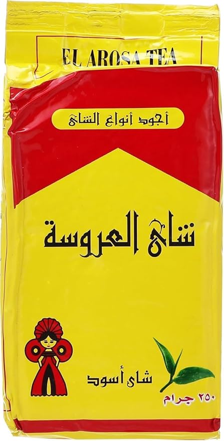 El arosa dust tea, 250 g (Pack of 1) / شاي ناعم سائب من العروسة بوزن 250 جرام (عبوة من قطعة واحدة)