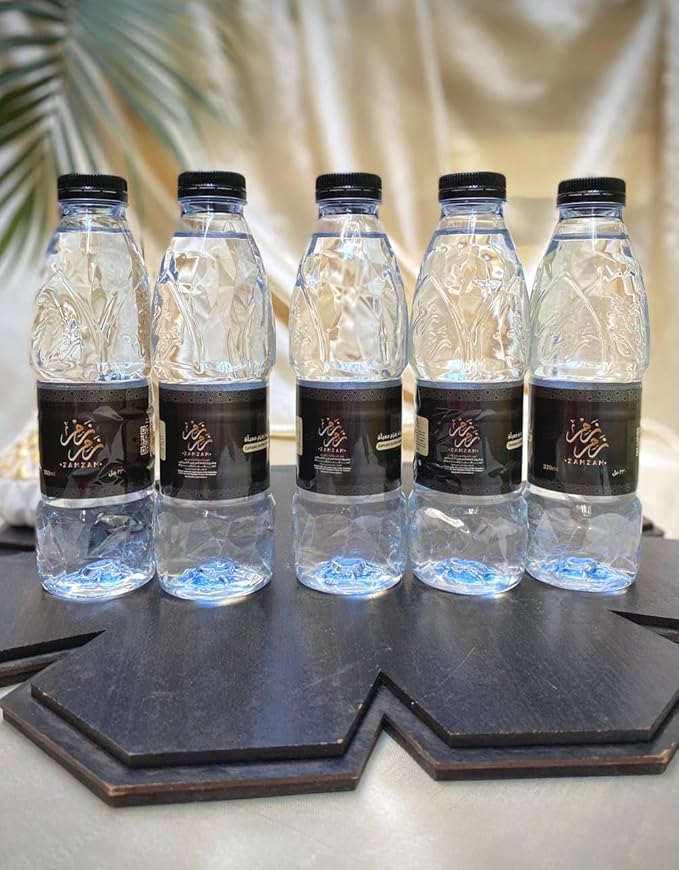 مياه زمزم المباركة - 6 عبوات - 335 مل  نقاء وروحانية في عبوة محمولة