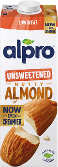 Alpro almond milk unsweetened - 1l / حليب لوز غير محلى بحجم 1 لتر من البرو