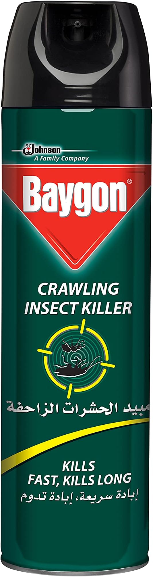 Baygon Crawling Insects Killer, 300 ml / مبيد الحشرات الزاحفة من بايجون، 300 مل