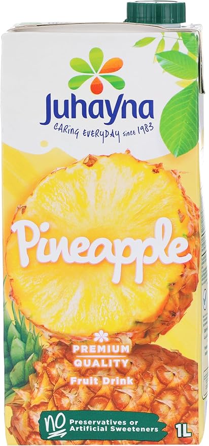 Juhayna classic pineapple juice, 1 liter / عصير أناناس كلاسيكي من جهينة، 1 لتر