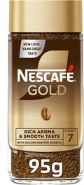 Nescafe gold instant coffee, 95g / قهوة جولد سريعة التحضير من نسكافيه، 95 جم