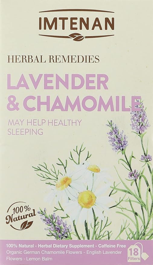 Imtenan Chamomile And Lavender Tea- 18 Bags / شاي البابونج واللافندر من امتنان - 18 كيس
