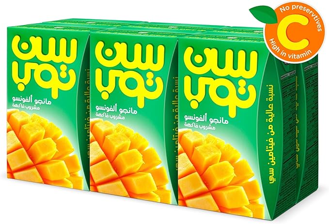 Suntop juice 250 ml mango -set of 24 / عصير مانجو من سن توب 250 ملليلتر مجموعة 24 قطعة