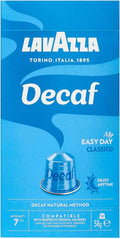 Lavazza Dek Decafinato Compatible Capsules With Nespresso 10 Capsules Blue / كبسولات متوافقة مع نسبريسو 10 زرقاء من لافازا ديك ديكافيناتو