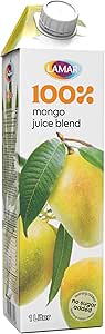 Lamar mango juice blend - 1 liter / عصير المانجو من لامار، سعة 1 لتر