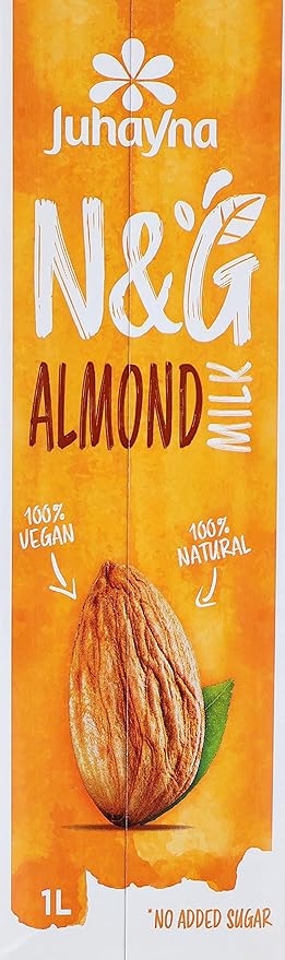 Juhayna Almond Milk - 1 Liter / حليب اللوز من جهينة - 1 لتر