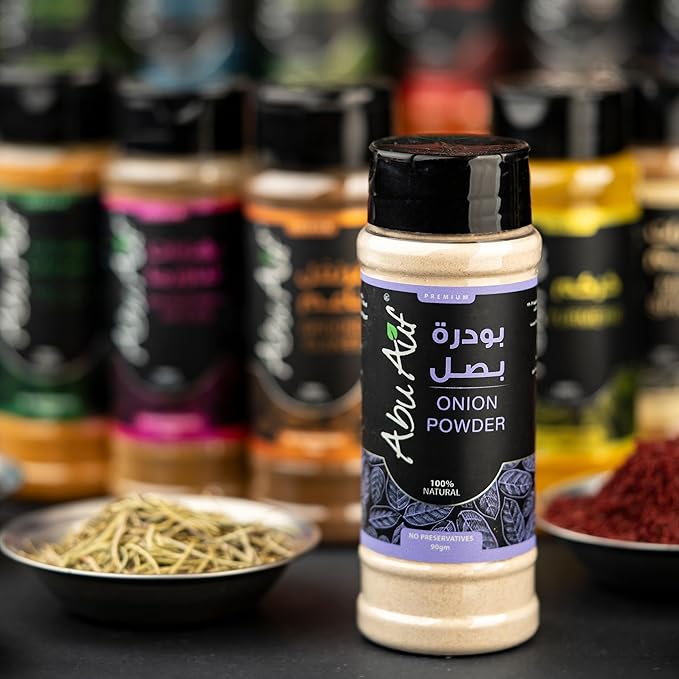 Abu Auf Powder Onion 90 Gm / مسحوق بصل من ابو عوف، 90 جرام