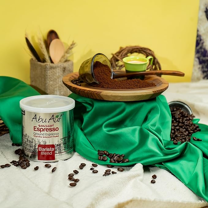 Abu Auf Barista Blend Espresso 200 Gm (grinded) / أبو عوف بن اسبرسو بارستا 200 جم