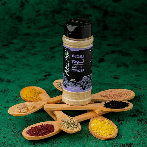 Abu Auf Powder Garlic 90 Gm / مسحوق ثوم من ابو عوف، 90 جرام