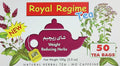 Royal Herbs regime herbal tea - 50 bags / شاي ريجيم بالأعشاب من رويال، 50 كيس