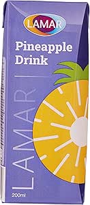 Lamar Pineapple Drink, 200 ml / مشروب انانس من لمار، 200 مل