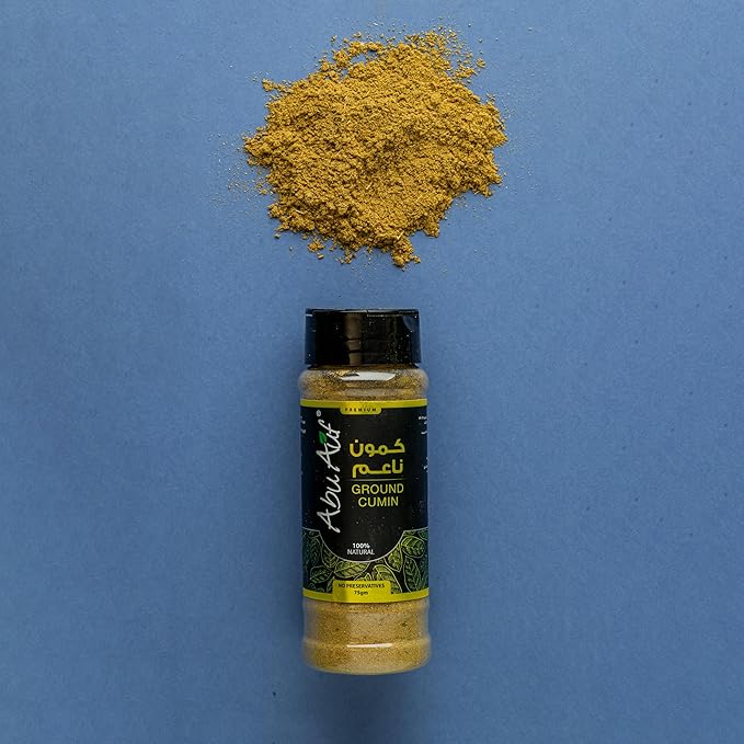 Abu Auf Grind Cumin 75 Gm / كمون مطحون من ابو عوف، 75 جرام