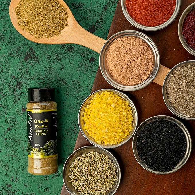 Abu Auf Grind Cumin 75 Gm / كمون مطحون من ابو عوف، 75 جرام