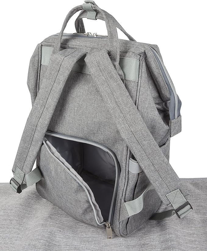 Sanosan Diaper bag / حقيبة حفاضات من سانوسان، رمادي